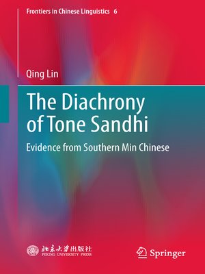 cover image of The Diachrony of Tone Sandhi